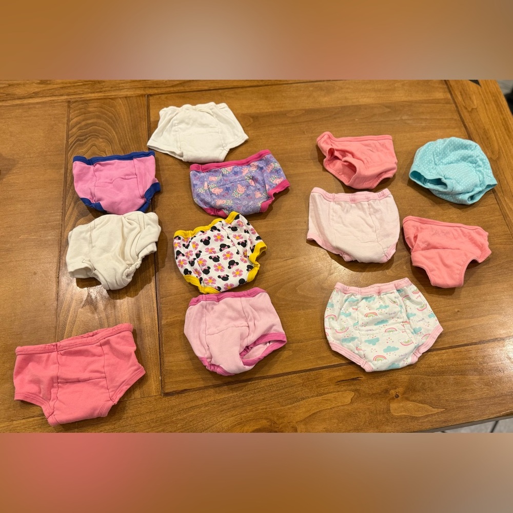 Disney Kids Training Underwear Collection - Pink, White, Blue, Yellow - Picture 2 of 5
